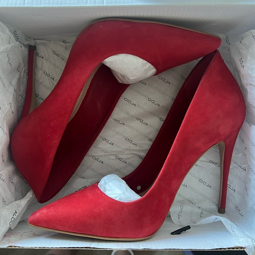 Aldo Red High Heels